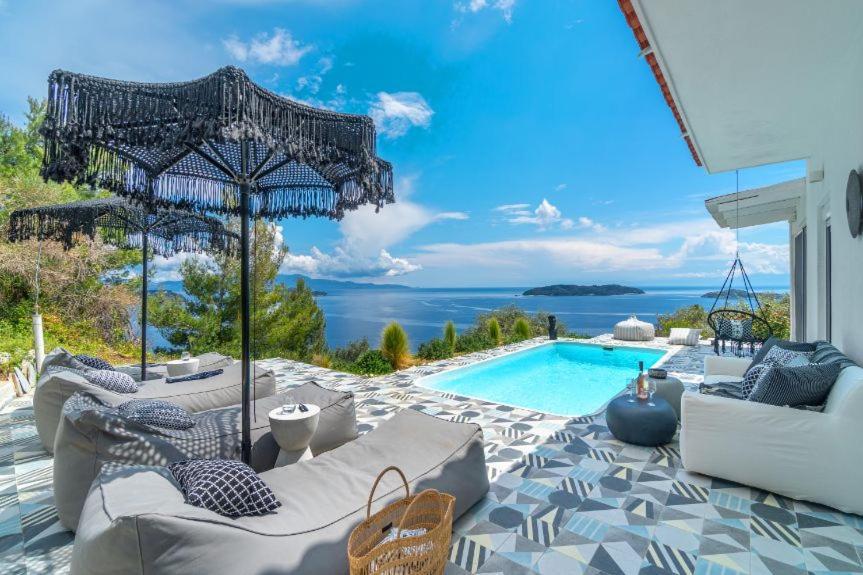 Indigo Boutique Home Katsaros  المظهر الخارجي الصورة