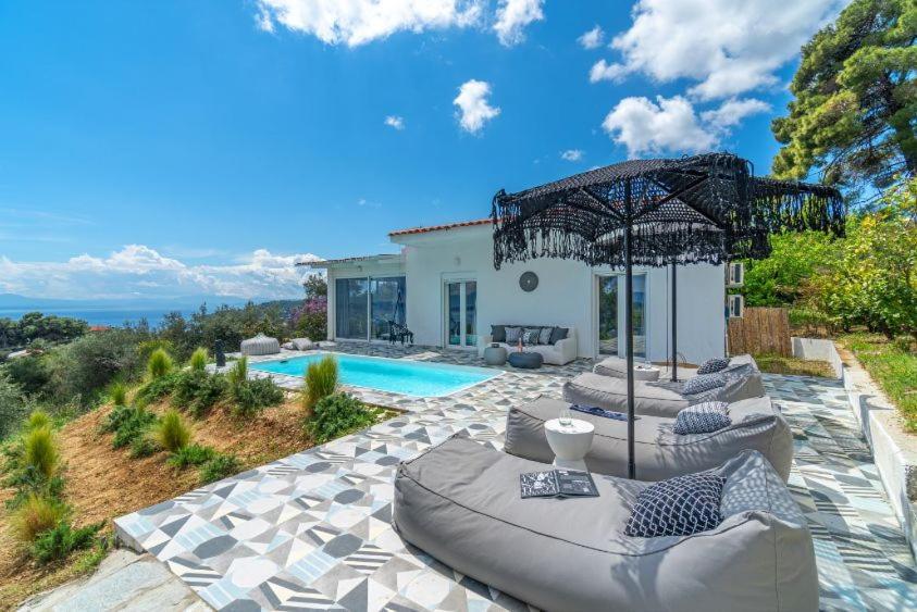 Indigo Boutique Home Katsaros  المظهر الخارجي الصورة