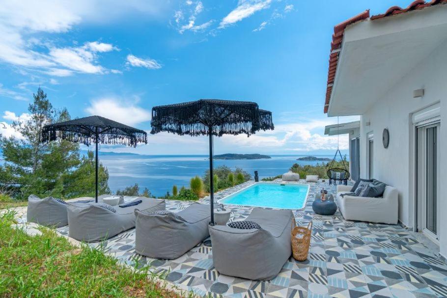 Indigo Boutique Home Katsaros  المظهر الخارجي الصورة